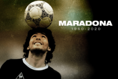 Emotivo homenaje a Maradona antes del partido de la Copa América