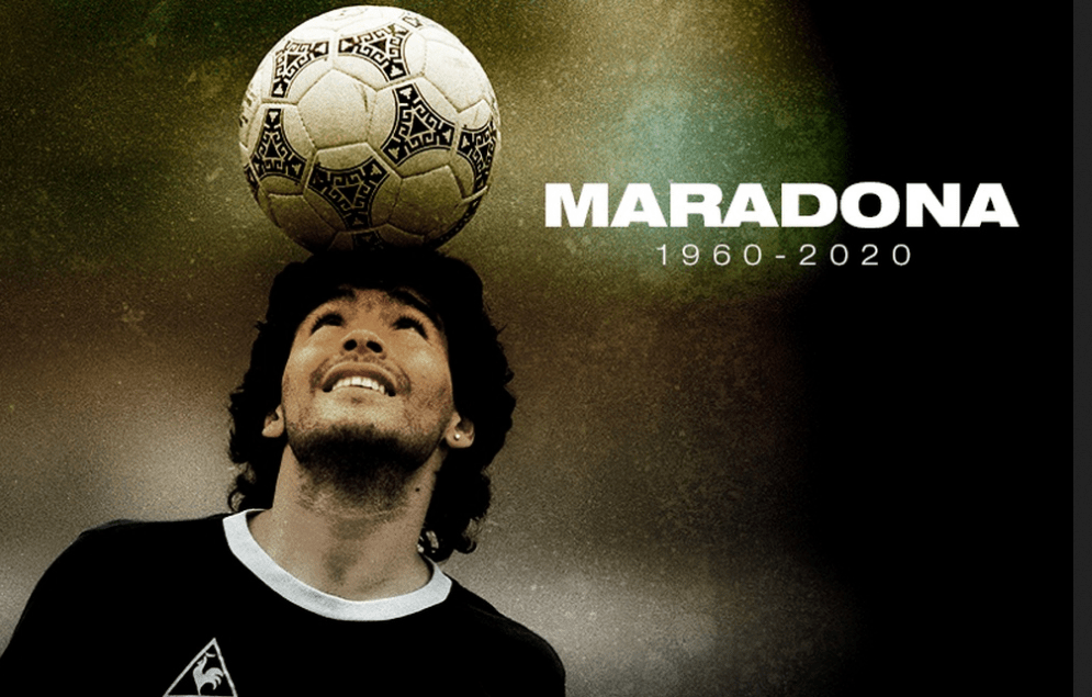 Sorpresivo  y emocionante homenaje a Diego Armando Maradona 