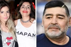 Gianinna y Dalma Maradona respondieron a las acusaciones de abandono de la tumba de Diego