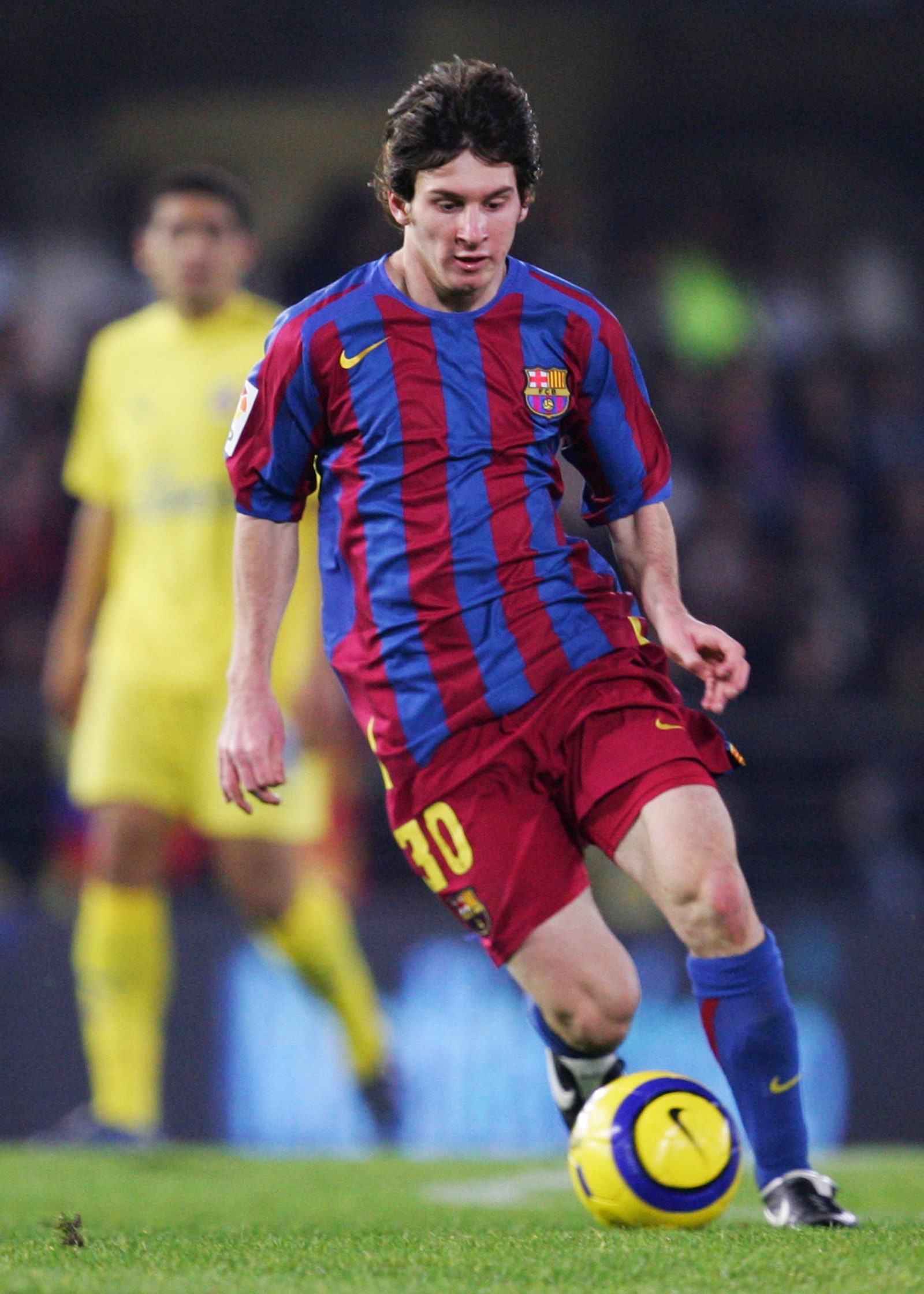 Lionel Messi del Barcelona