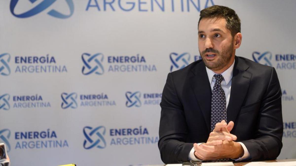 Agustn Gerez titular de Energa Argentina Foto Prensa