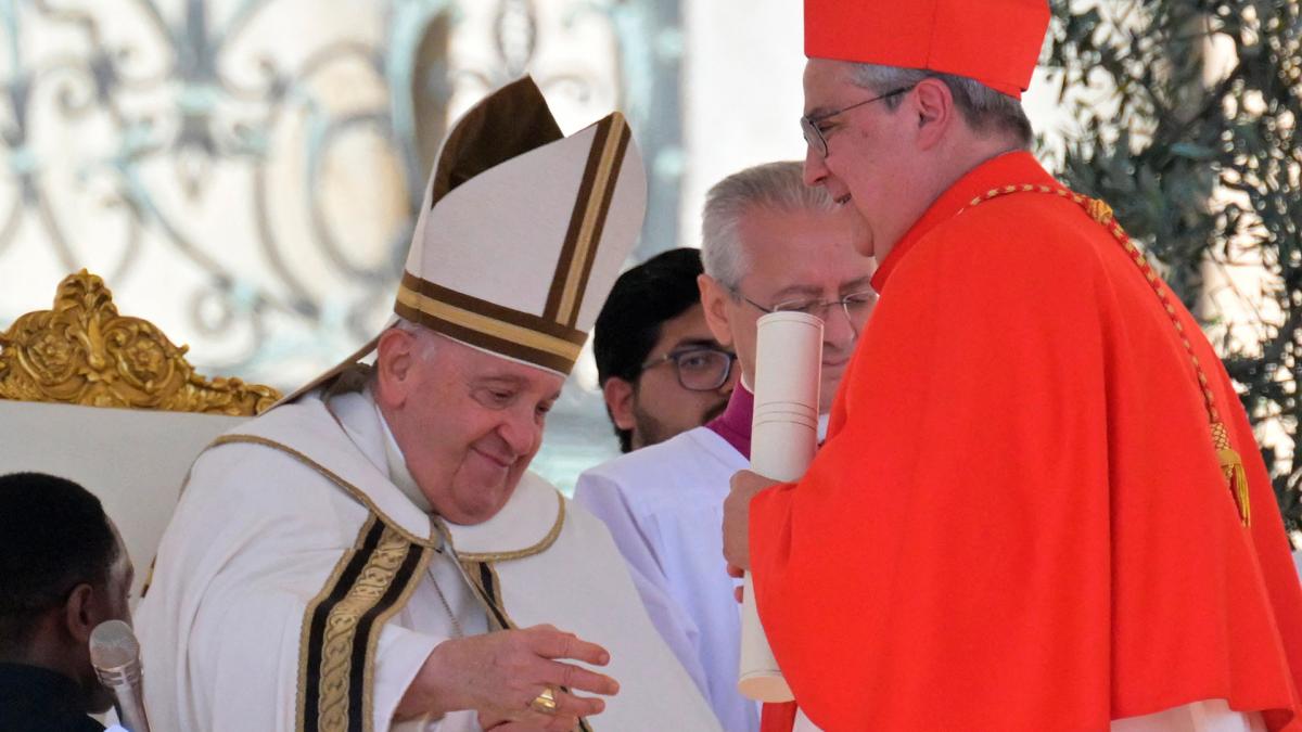 El arzobispo argentino de Crdoba ngel Sixto Rossi es elevado cardenal por el Papa Francisco Foto AFP