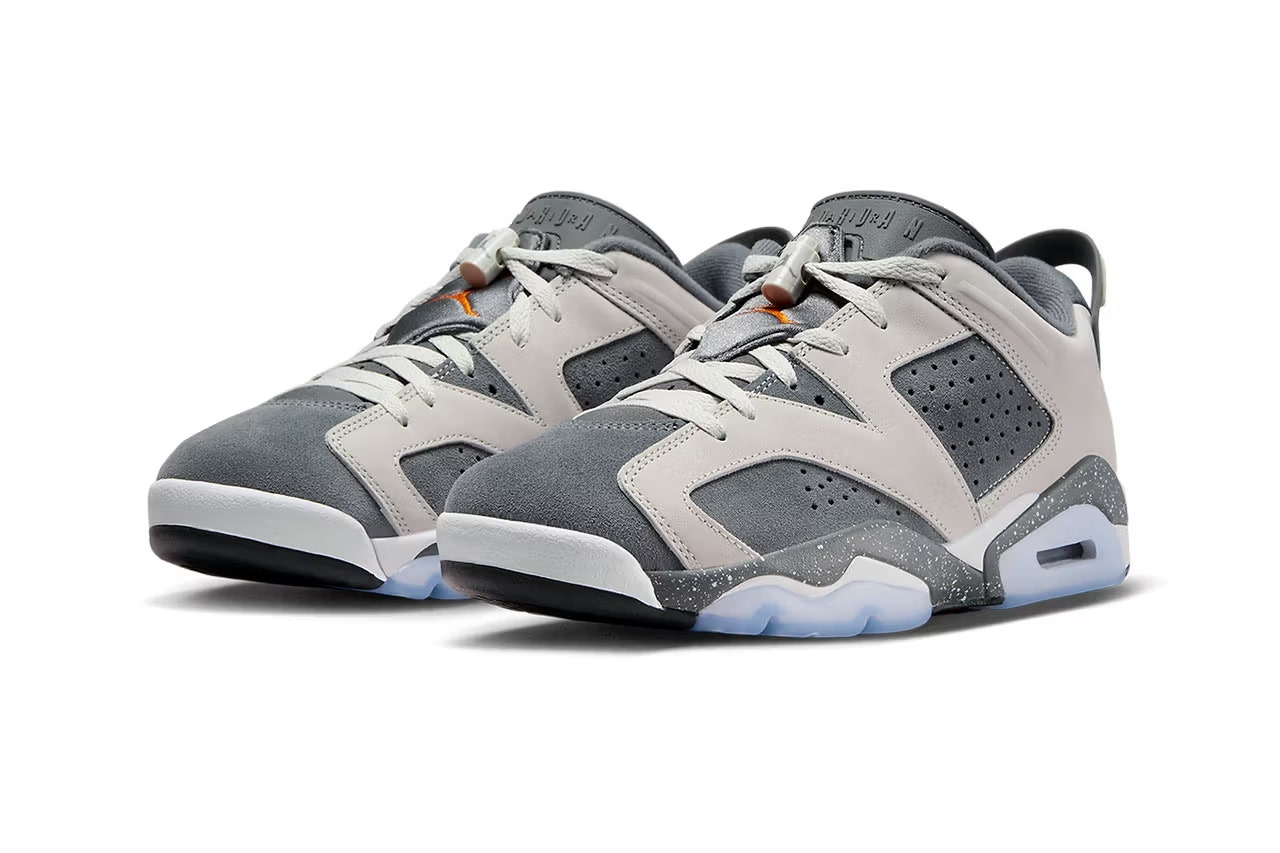 PSG x Air Jordan 6 Gris Bajo Cemento