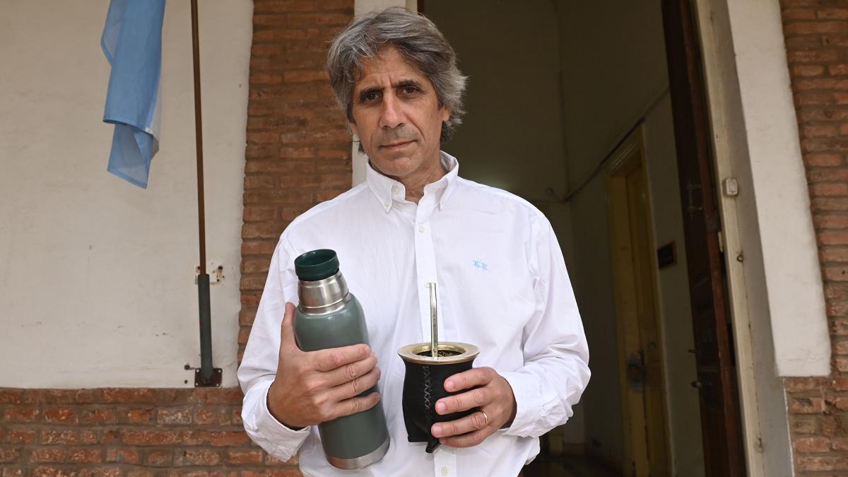 Mariano Garate decano recientemente electo de la Facultad de Veterinarias de Casilda Santa Fe Foto Sebastin Granata