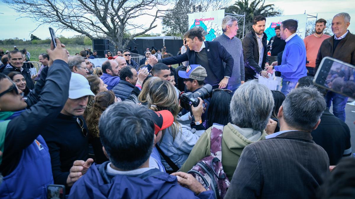 El Encuentro Provincial de la Ruralidad en la Estacin Experimental Gorina reuni a una importante cantidad de medianos productores Foto Prensa GPBA