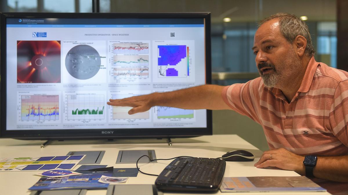 Sergio Dasso investigador del Conicet en el IAFE y director del LAMP Foto Victor Carreira