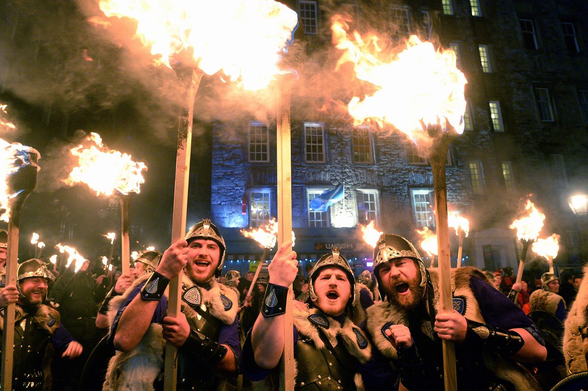 Hogmanay es una época del año particularmente estridente en Escocia. 