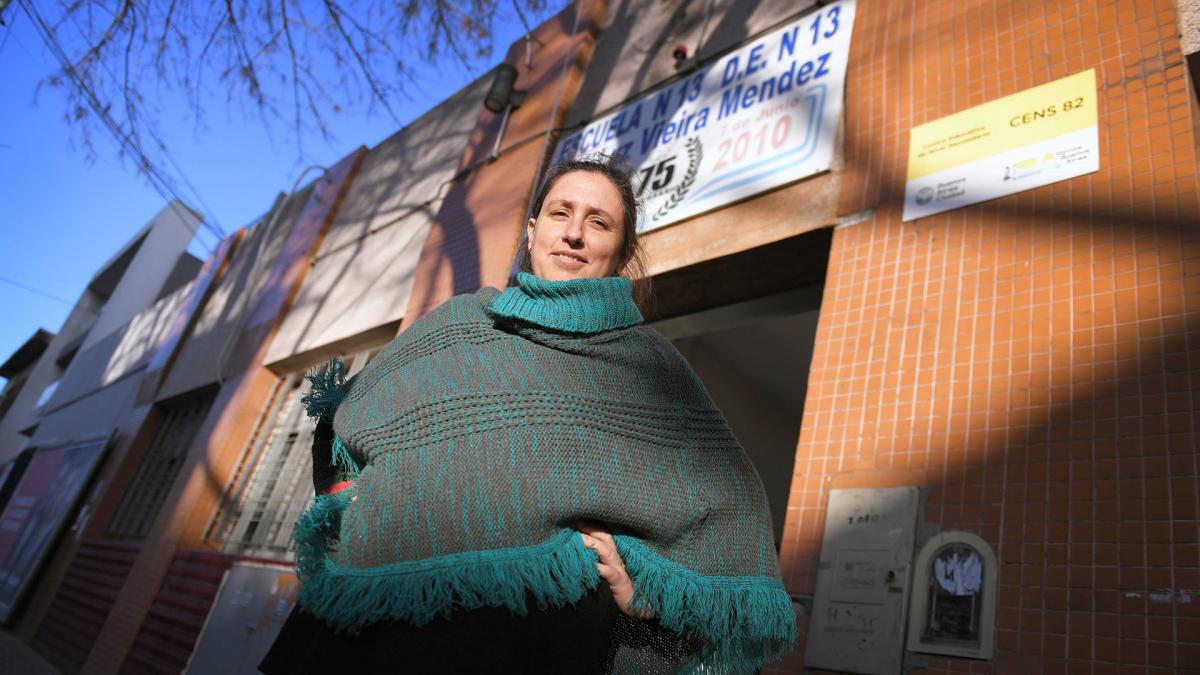 Marisabel Grau es docente hace 15 aos en el Centro Educativo de Nivel Secundario CENS N 82 Foto Julin lvarez