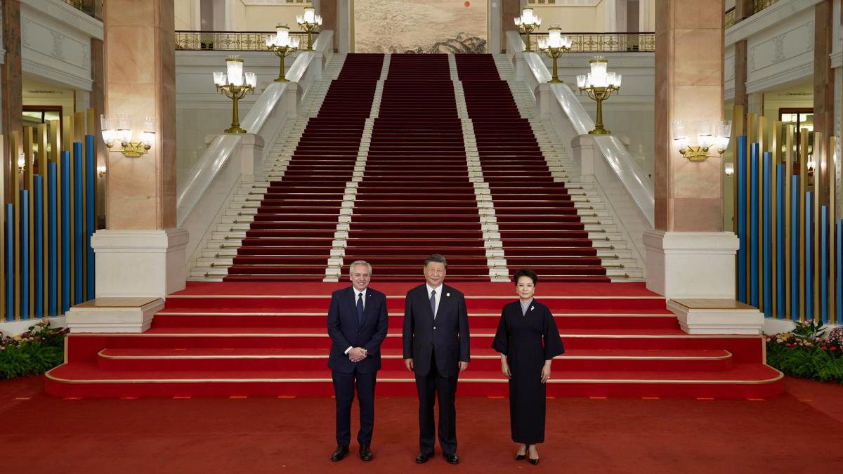 En la capital china hay 23 jefes de Estado y de Gobierno entre ellos el presidente Alberto Fernndez Foto Archivo