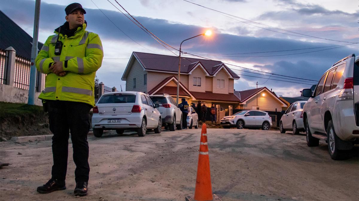 La vivienda de Rodrguez donde fue hallado muerto Foto Cristian Urrutia