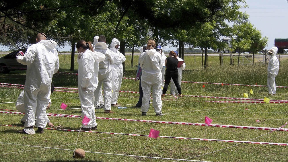 Los restos fueron identificados por el Equipo Argentino de Antropologa Forense