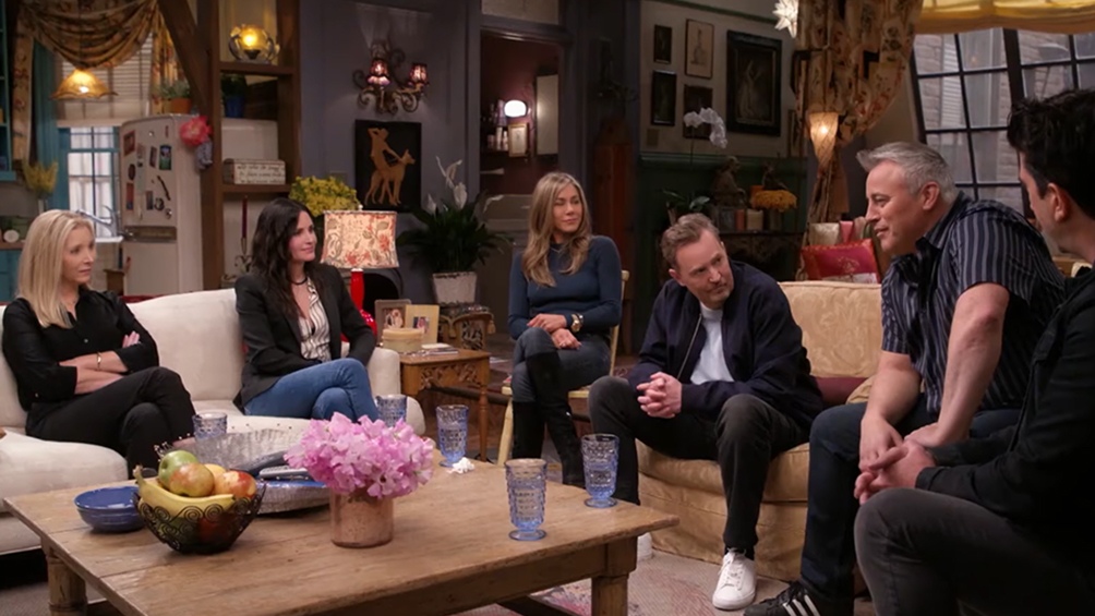 Friends el reencuentro 2021 se puede ver en HBO max 