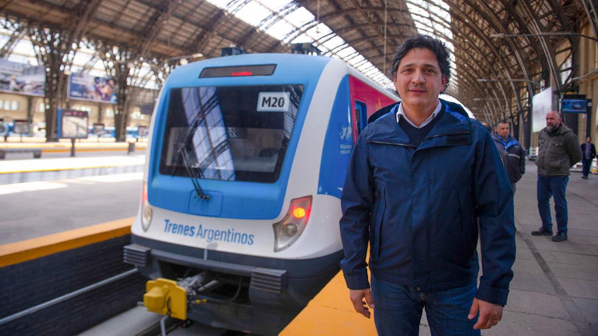 Martnn Marinucci presidente de Trenes Argentinos Foto Lara Sartor