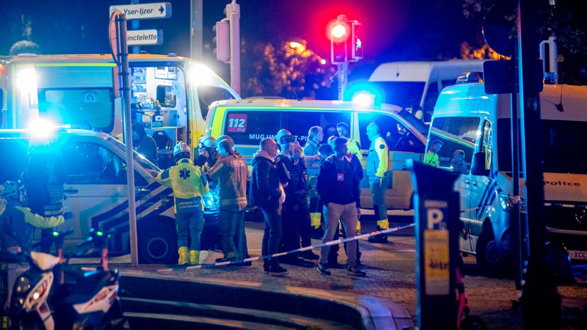 Se registraron dos muertos por el tiroteo en el centro de Bruselas Foto AFP