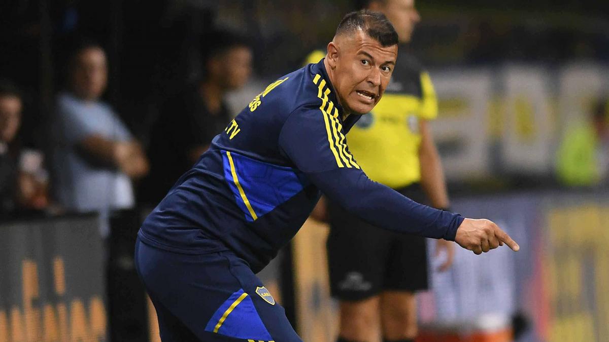 El tcnico de Boca depende de una victoria ante Palmeiras en Brasil para poder seguir en el cargo Foto Alfredo Luna