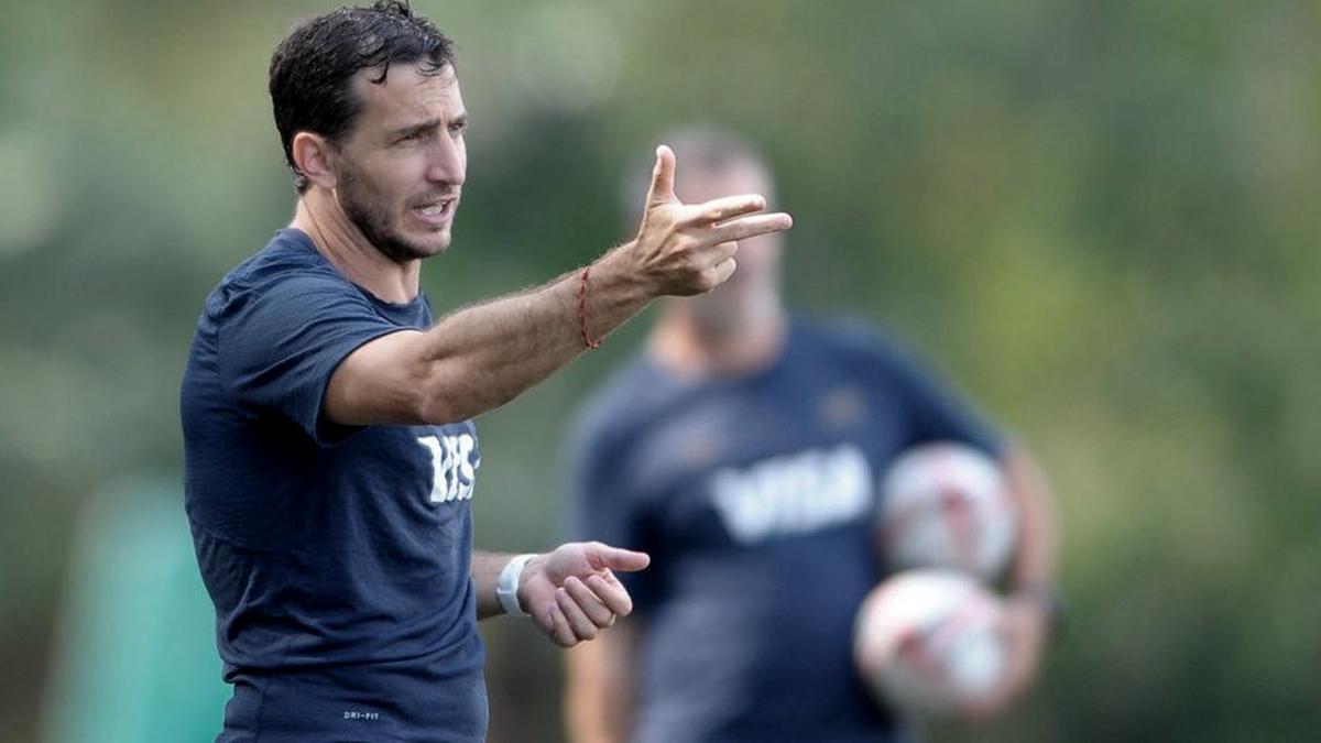 Santiago Gmez Cora DT del seleccionado de rugby seven 