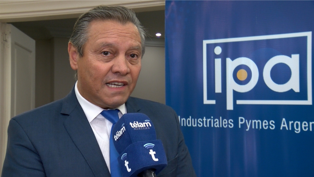 Daniel Rosato titular de Industriales Pymes Argentinos IPA Foto Archivo 