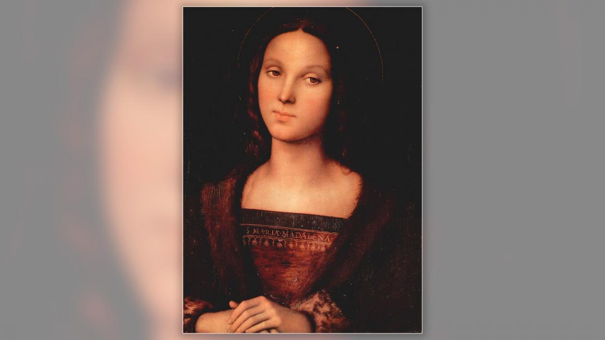 El retrato de Mara Magdalena que finalmente fue identificado como de Rafaello Sanzio