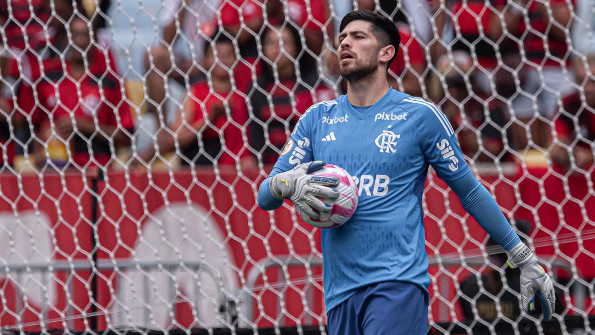 Agustn Rossi fue titular en Flamengo Flamengo 