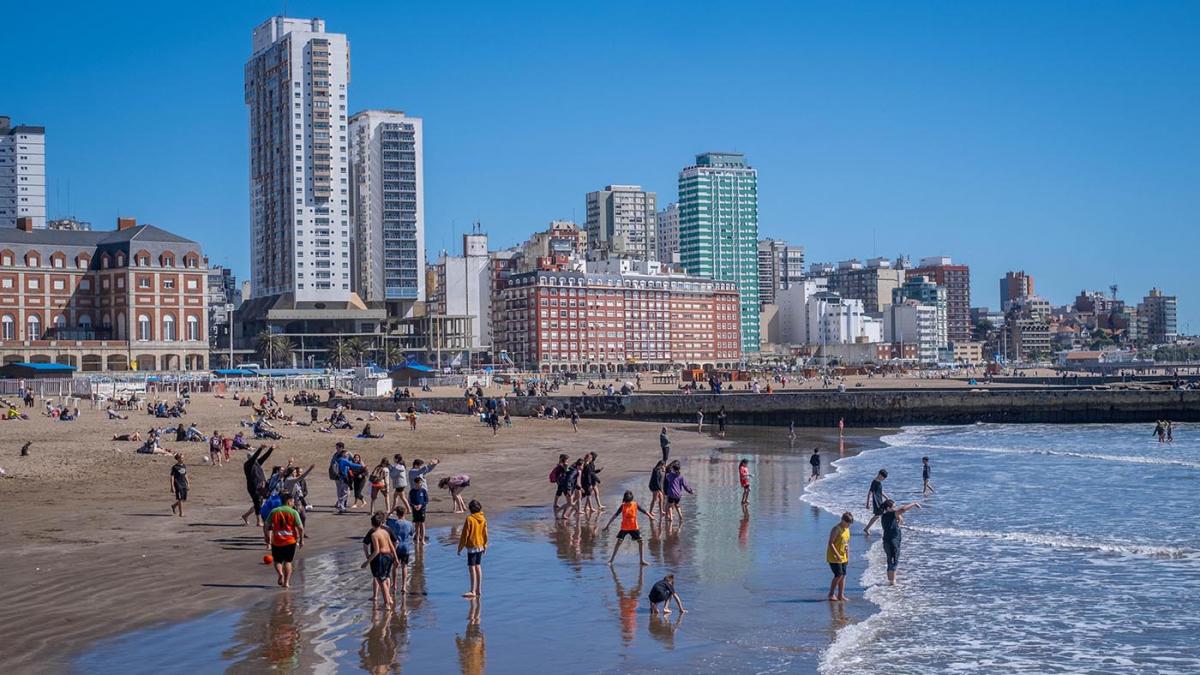 Mar del Plata un clsico de los feriados largos Foto Diego Izquierdo