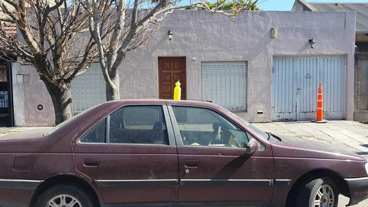 El lugar donde ocurri el homicidio en Temperley