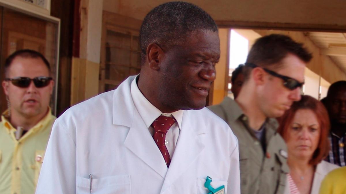 El cirujano Denis Mukwege dijo que se presentar a las elecciones presidenciales de diciembre Foto Archivo