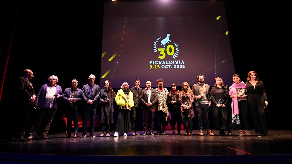 Gran parte de los premiados en el FICValdivia Prensa