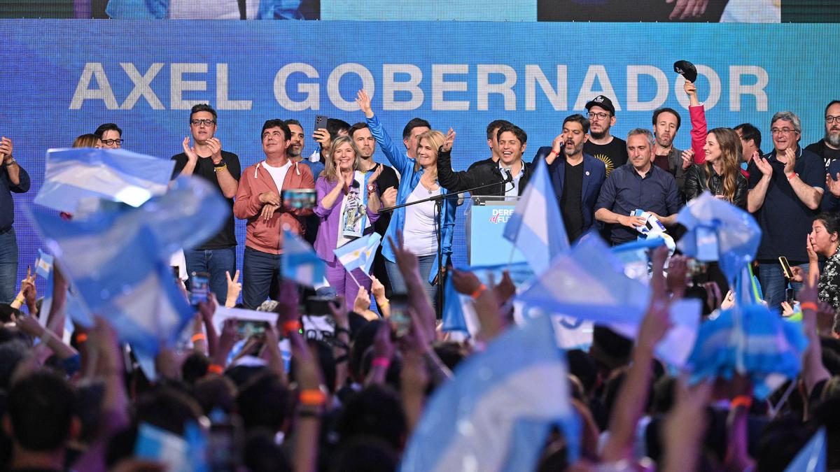 Axel Kicillof fue reelecto gobernador de Buenos Aires Foto Fernando Gens