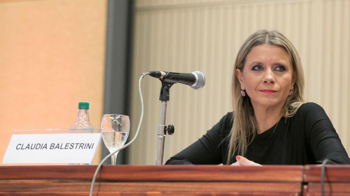 Claudia Balestrini subsecretaria de Ingresos Pblicos Foto prensa Diputados