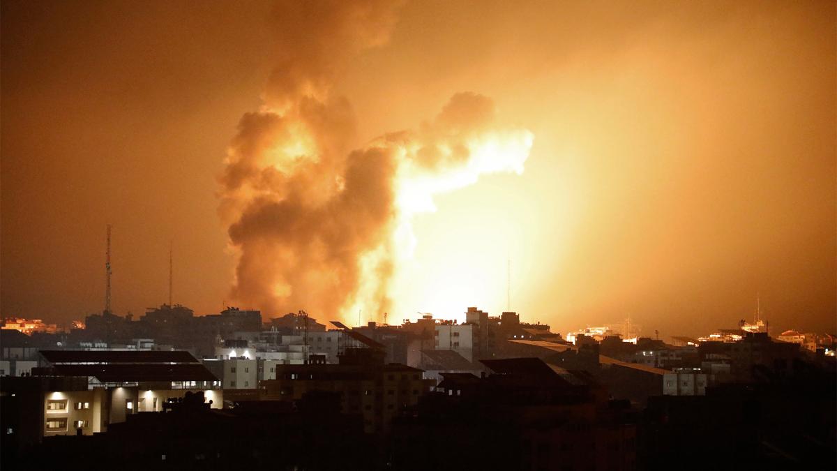 A los enfrentamientos en Gaza se suma el intercambio de disparos en la frontera con Lbano Foto AFP