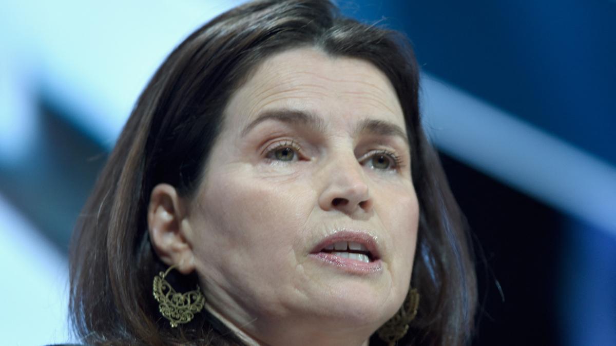 Julia Ormond la actriz que pone en la mira a Weinstein Foto AFP