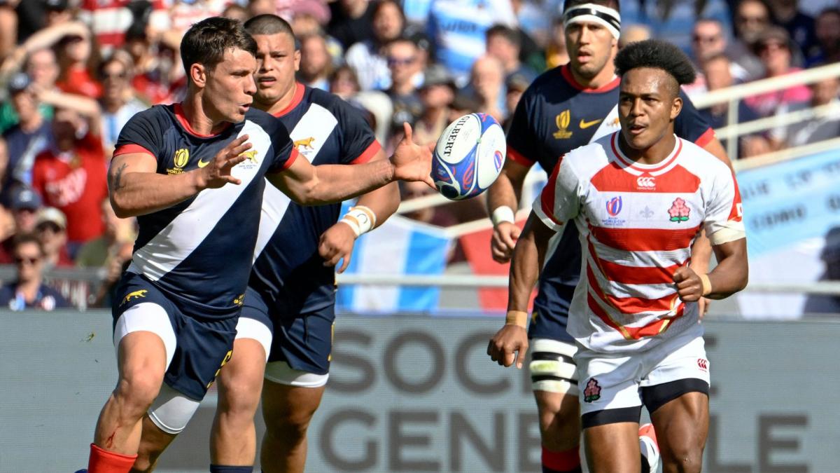 Una postal del juego argentino frente a Japn Foto AFP