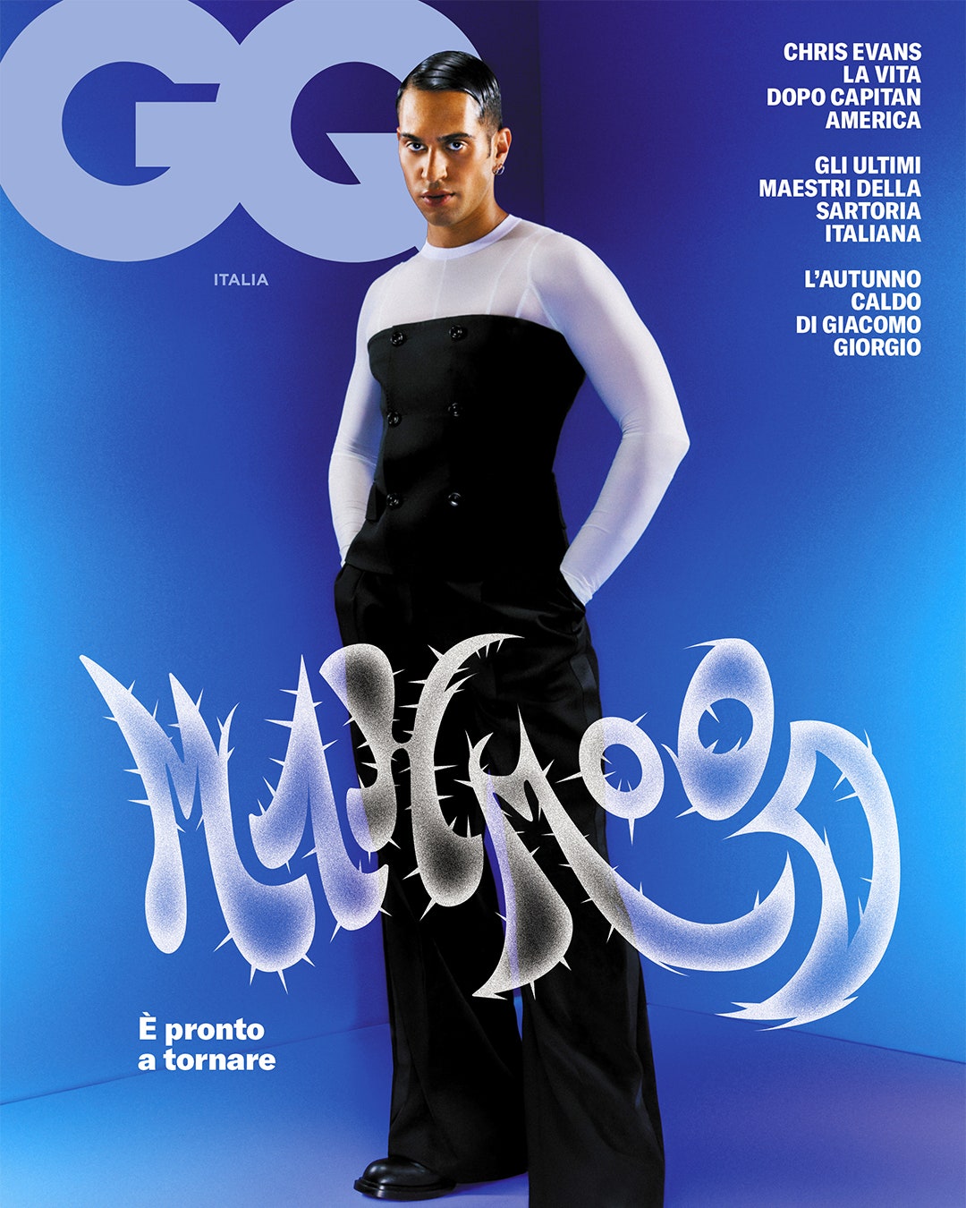 Mahmood portada GQ Italia octubre 2023