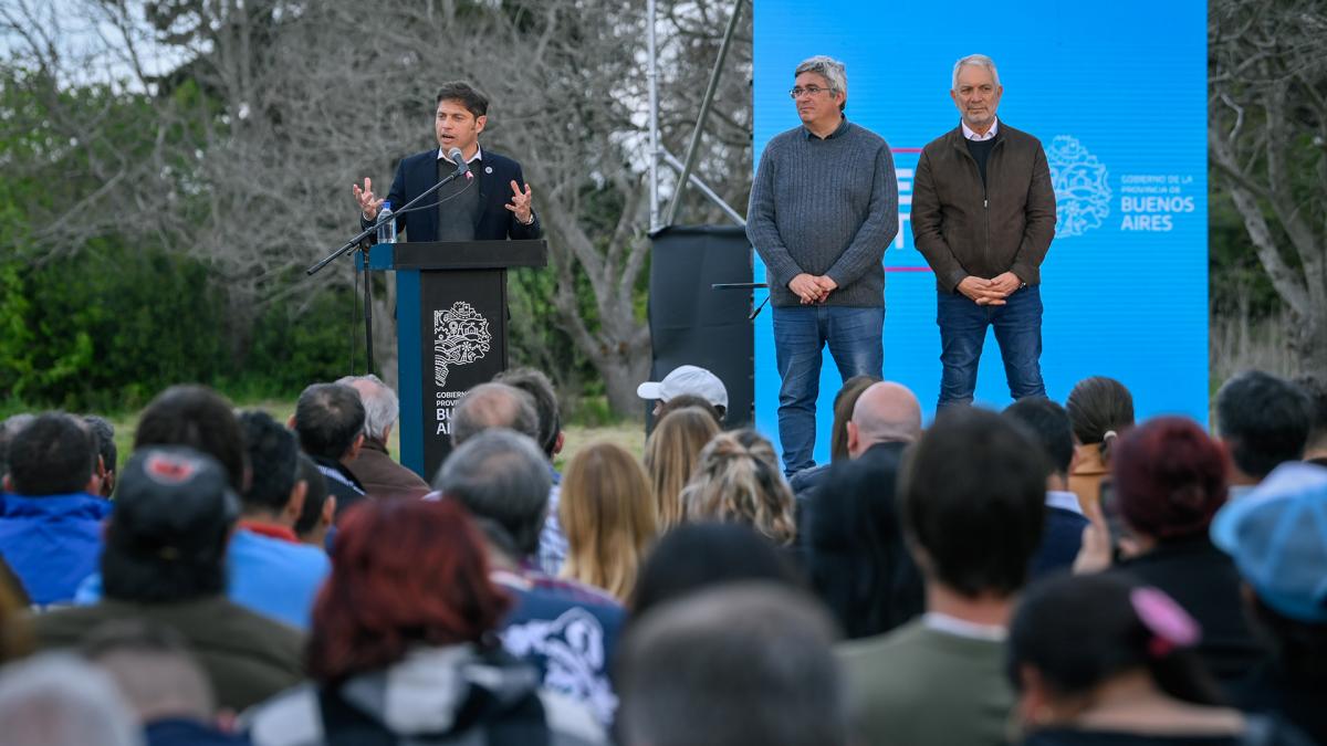 Kicillof destac la importancia del rol del Estado para el desarrollo agropecuario Foto Prensa GPBA