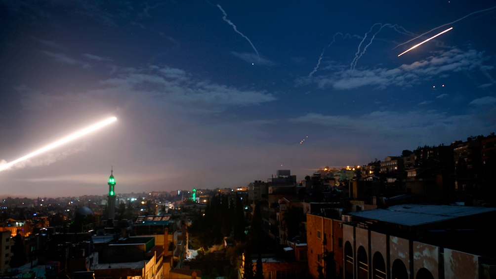 Damasco la capital de Siria sufri bombardeos israeles en las ltimas semanas Foto Xinhua