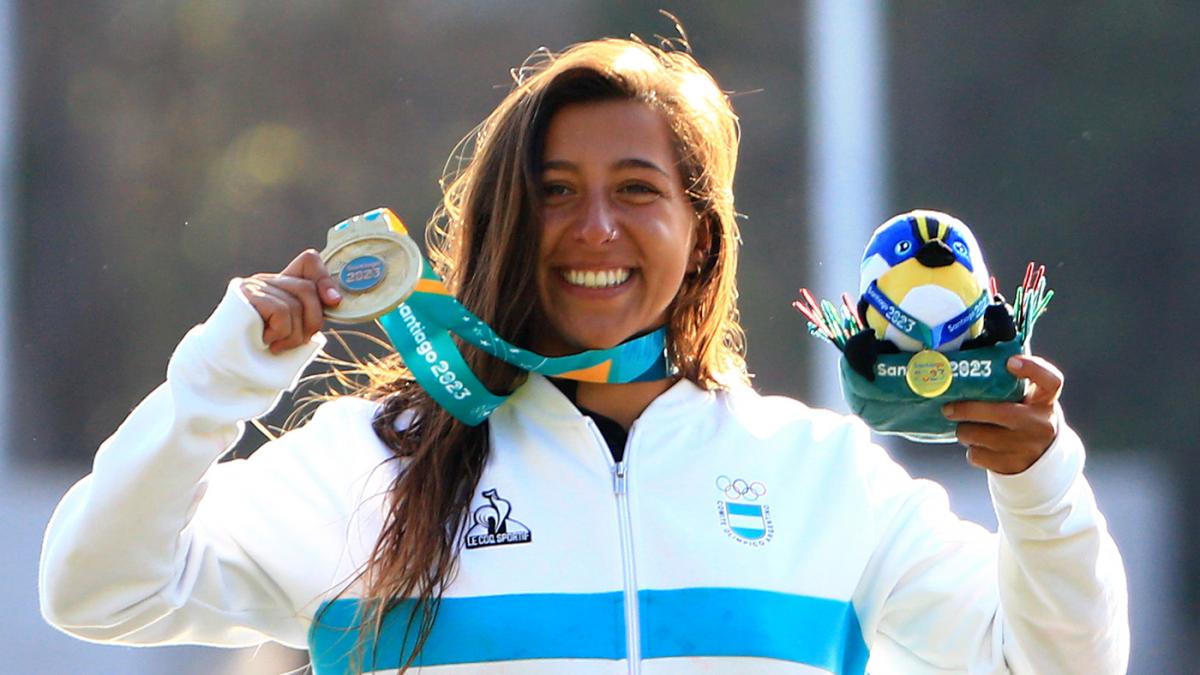 Eugenia de Armas y el oro en wakeboard Foto XDeportesAR