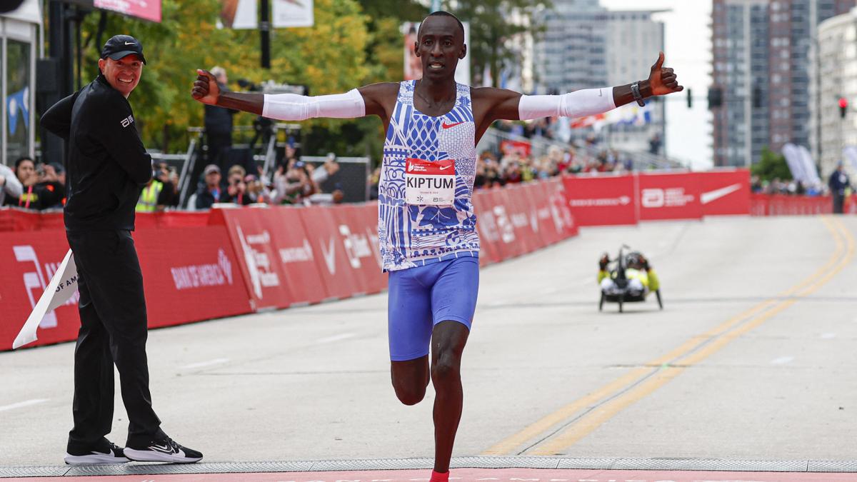 Kelvin Kiptum la nueva estrella del Maratn AFP 