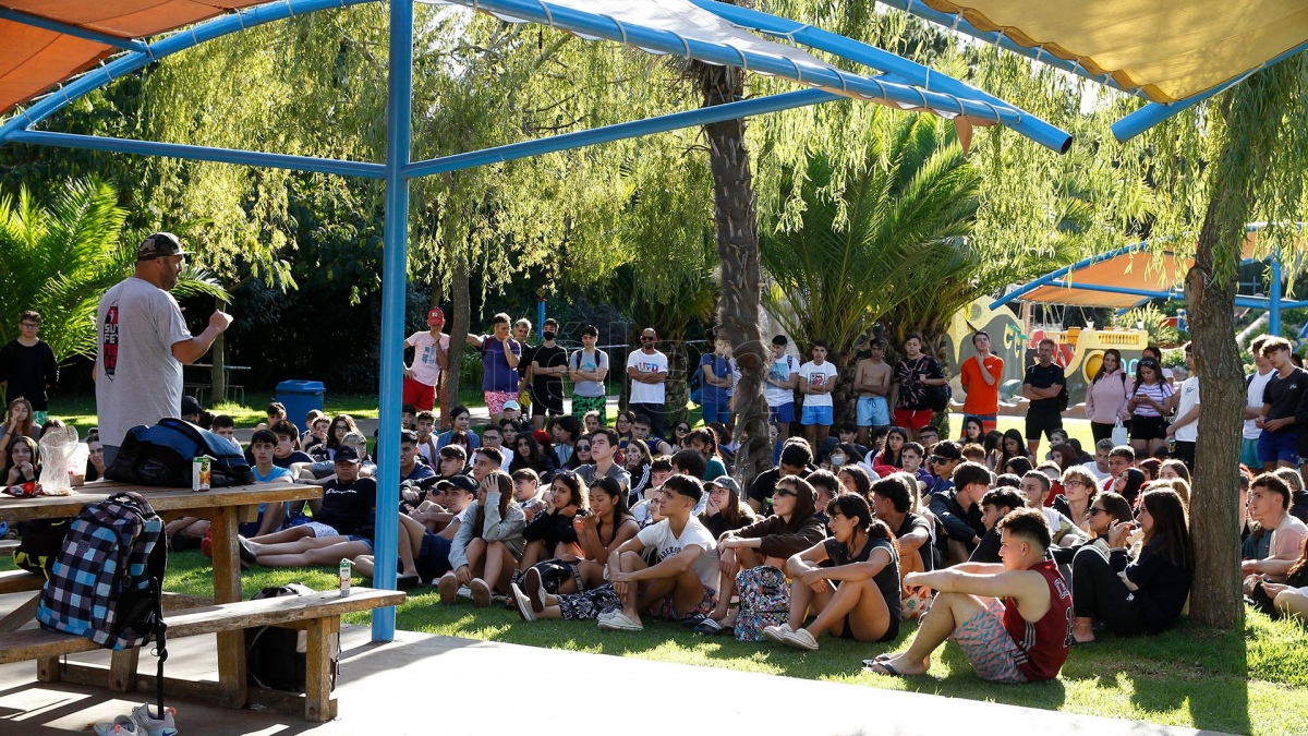 Unos 180000 estudiantes que terminan la secundaria viajaron a distintos destinos tursticos de la provincia Foto Alejandro Moritz archivo