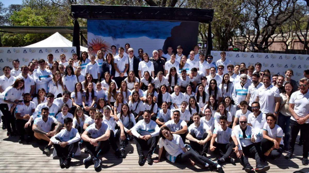 La delegacin argentina que suea en grande para los Panamericanos 2023 Foto Facebook COA 