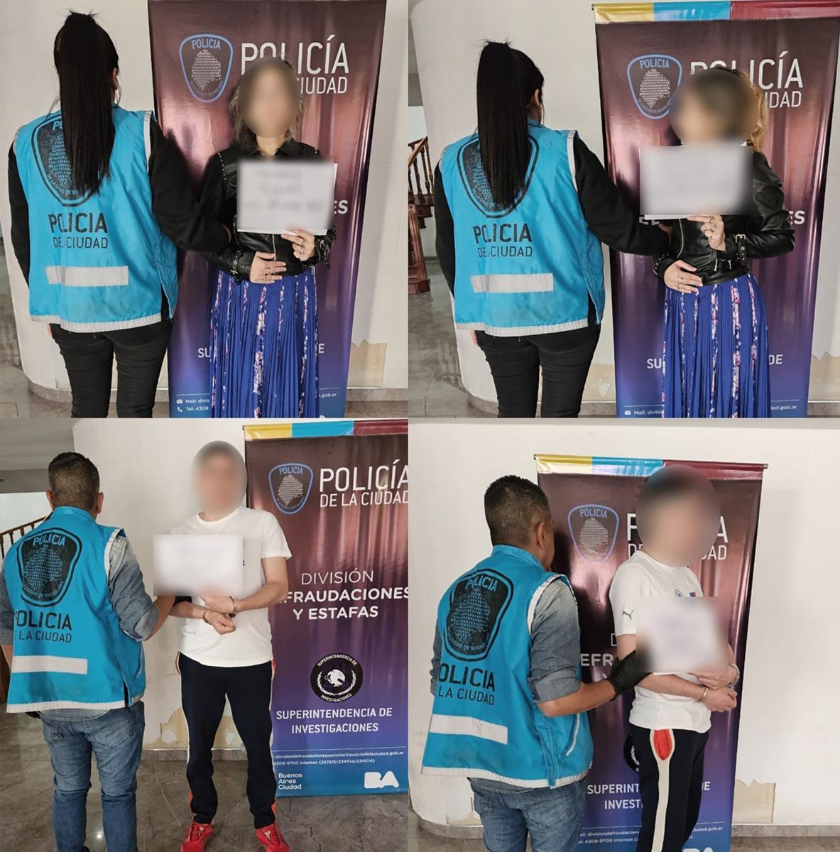 Detuvieron a una pareja por estafar a adultos mayores por telfono Foto Polica