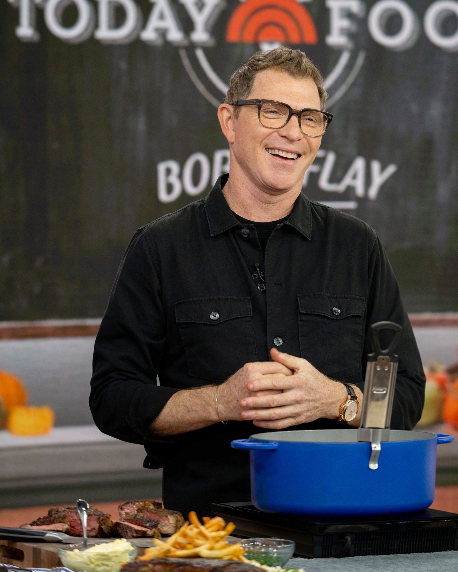 Bobby Flay en el programa de hoy