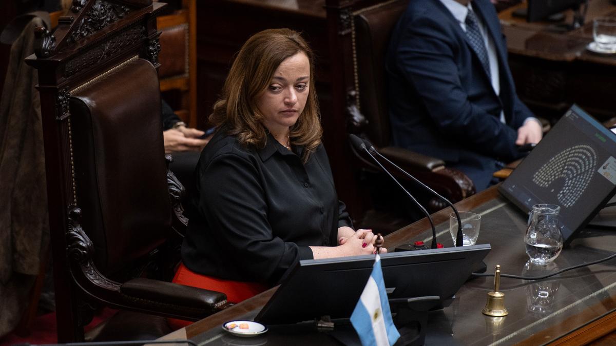 La presidenta de la Cmara de Diputados Cecilia Moreau denunci penalmente a personas que la amenzaron por redes sociales Foto Eliana Obregn