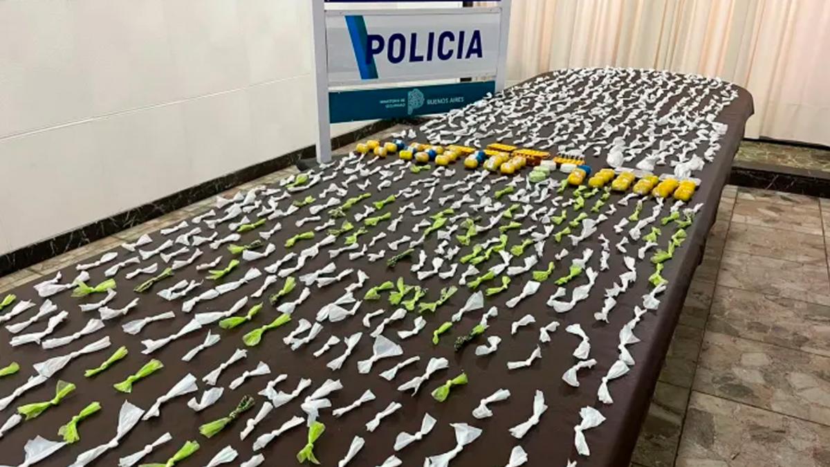 Detuvieron al Pablo Escobar de Mar del Plata con ms de 1000 dosis de cocana Foto Prensa