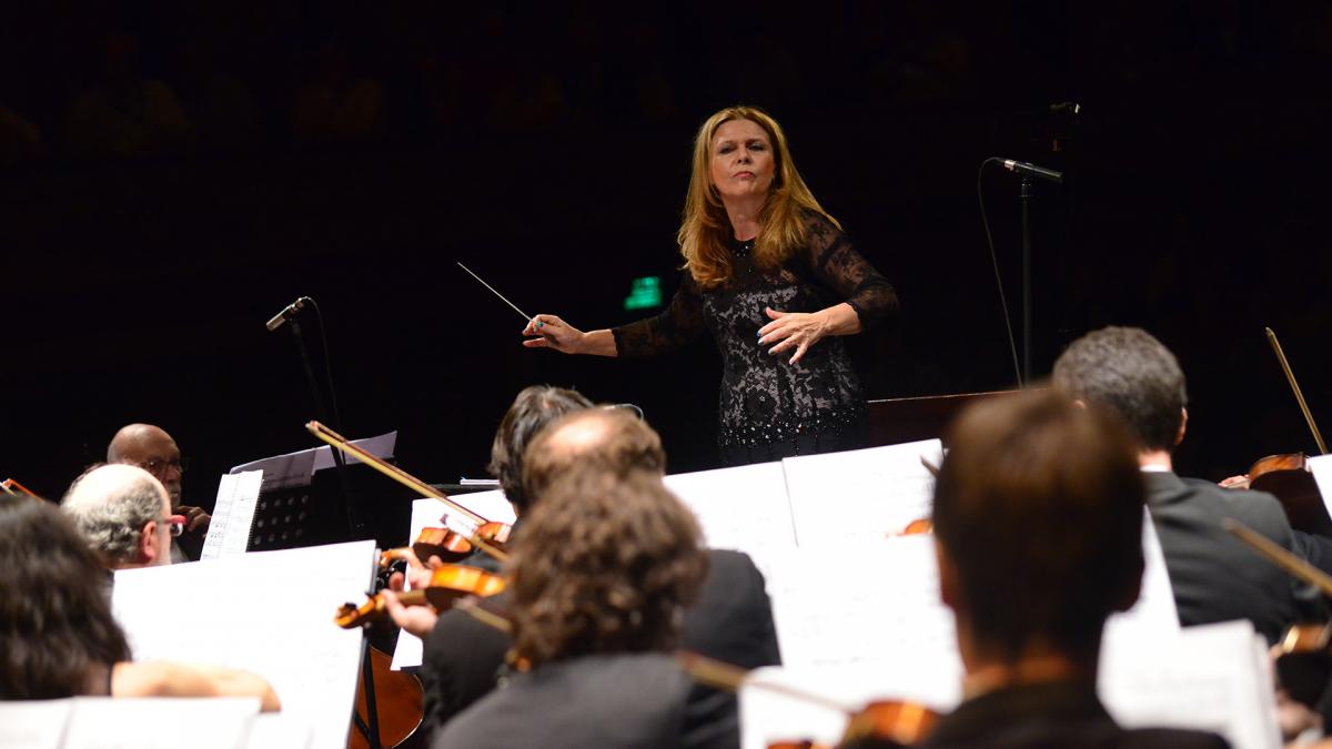 Patricia Pouchulu dirigir a la Orquesta Sinfnica de La Bella Msica en una celebracin a Mozart Foto Prensa