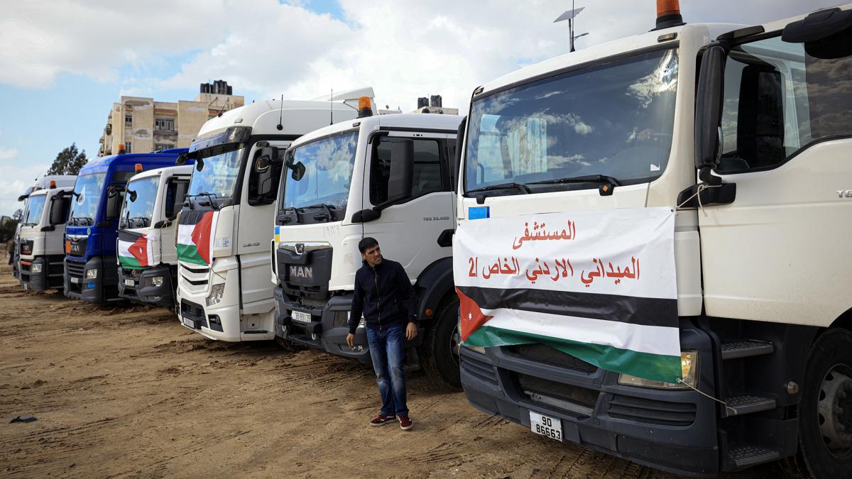 La tregua tambin conllevara la entrada de comida asistencia mdica y combustible a Gaza Foto AFP