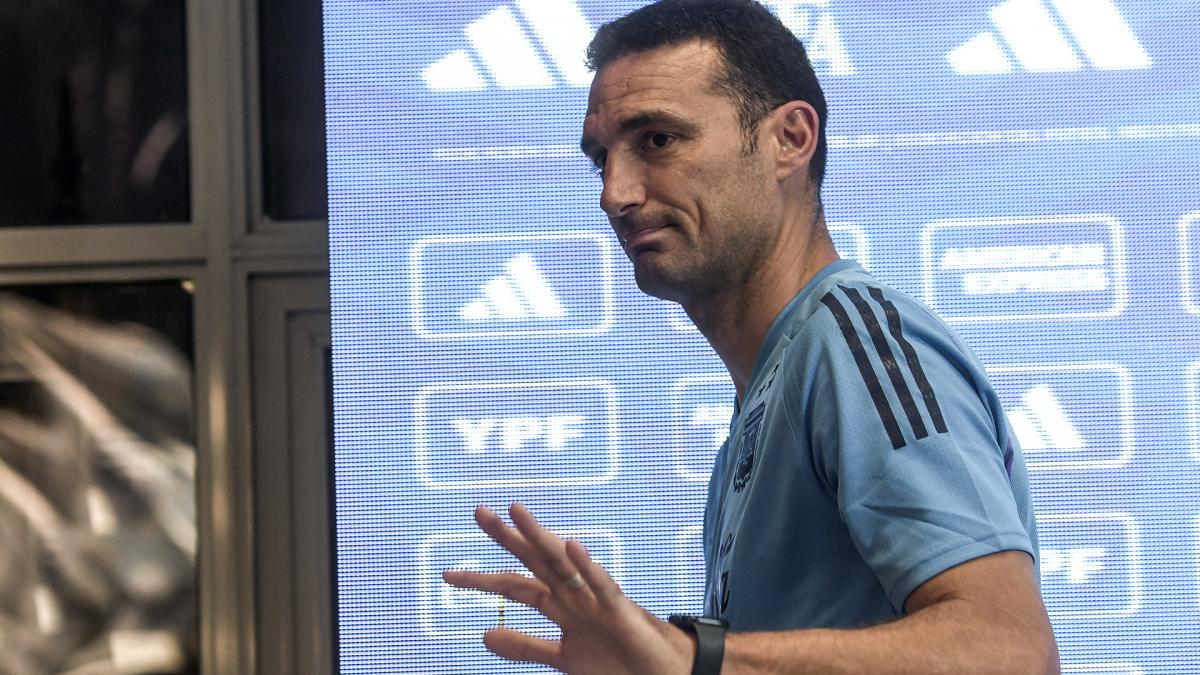 Lionel Scaloni puso en discusin su continuidad Foto Fernando Gens