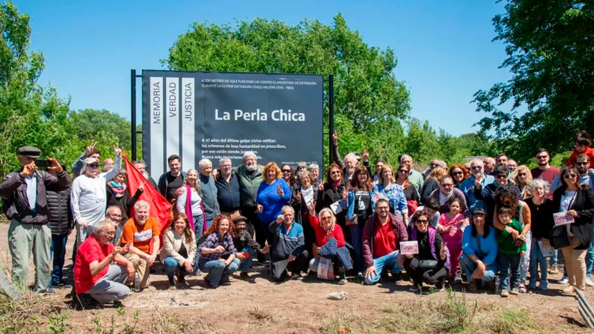 La sealizacin de estos sitios acompaa el juzgamiento de sus responsables y efectiviza el reconocimiento hacia las vctimas y sus familiares Foto Tw