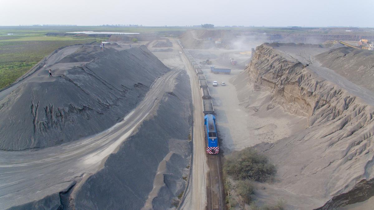 La idea es integrar las vas frreas y los puertos de Amrica del Sur Foto archivo Ministerio de TRansporte 