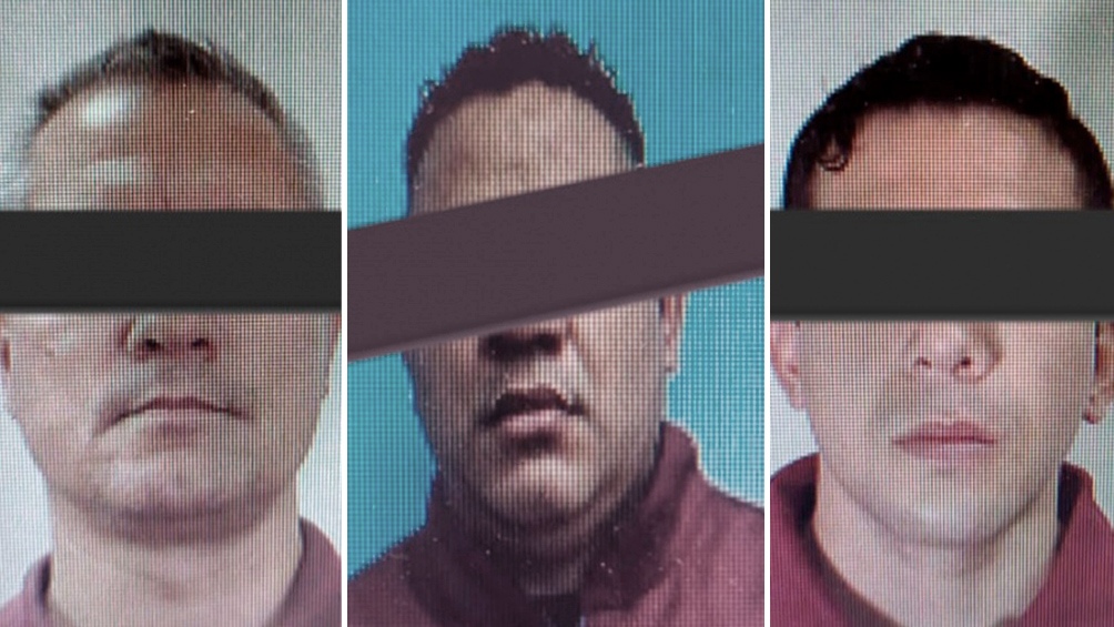 Los tres policas involucrados en el homicidio y que fueran condenados a perpetua Foto Archivo