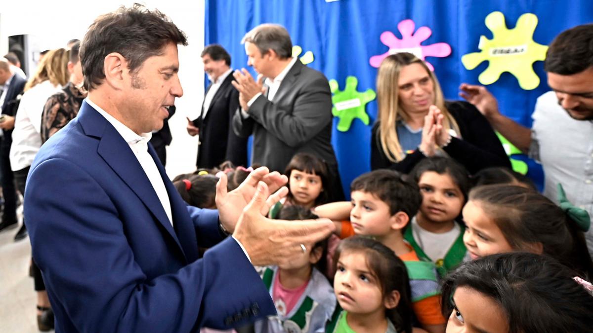 El gobernador Axel Kicillof recibir a los intendentes bonaerenses en la Casa de Gobierno Foto Archivo